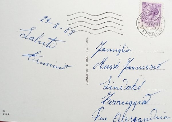 Cartolina - Santuario d'Oropa - Vedute diverse - 1968