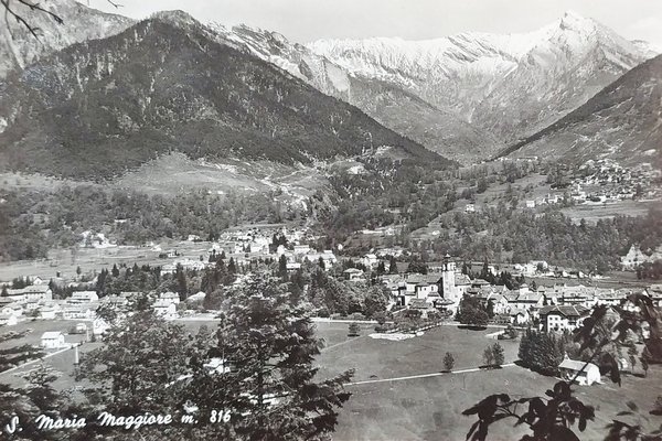 Cartolina - S. Maria Maggiore ( Verbania ) - Panorama … | Immagine principale