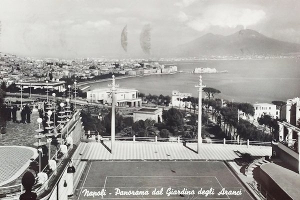Cartolina - Napoli - Panorama dal Giardino degli Aranci - …