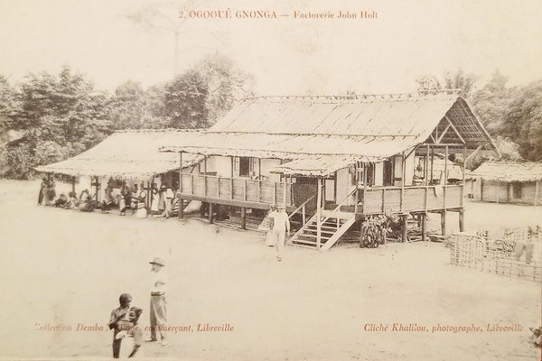 Cartolina - Ogooué Gnoga - Factory John Holt - 1900 … | Immagine principale