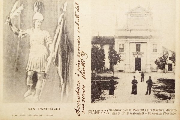 Cartolina - Pianezza ( Torino ) - Santuario di San …