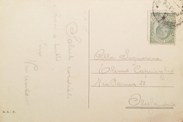 Cartolina - Maniago ( Pordenone ) - Piazza - 1911