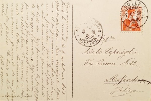 Cartolina - Svizzera - Geneve et le Monument Brunswick - …