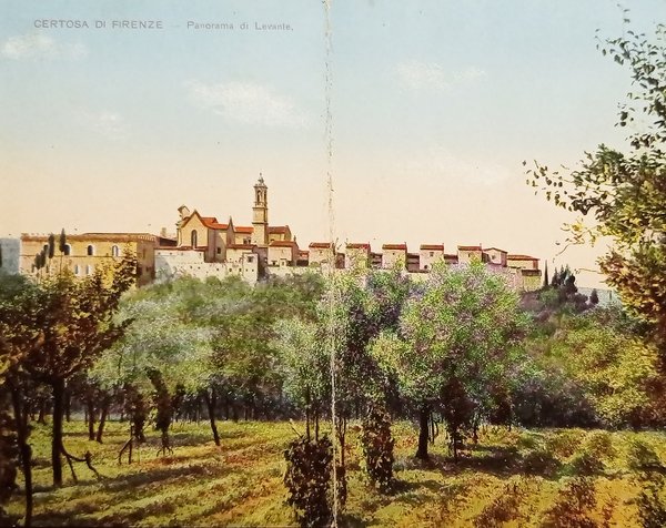 Cartolina - Certosa di Firenze - Panorama di Levante - …