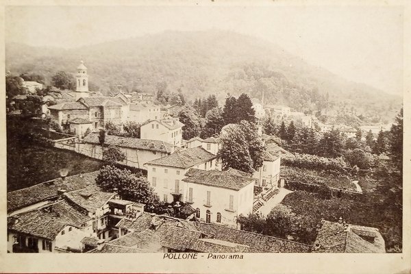 Cartolina - Pollone ( Biella ) - Panorama - 1913