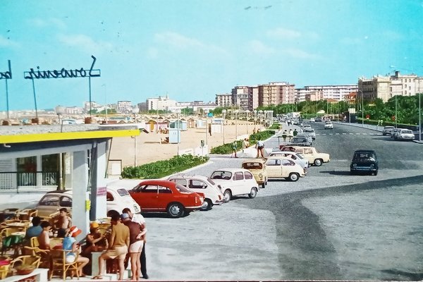 Cartolina - Riviera Adriatica - Rimini - Lungomare 1966 | Immagine principale