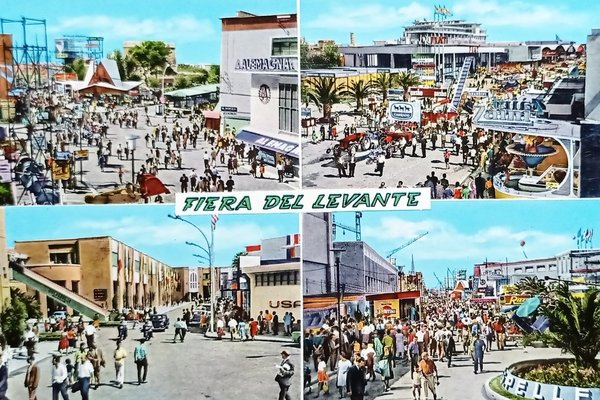 Cartolina - Bari - Fiera del Levante - 1964