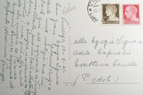 Cartolina - Vicenza - Palazzo del Monte di Pietà in … | Immagine Gallery 2