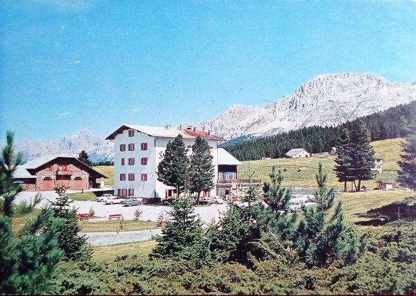 Cartolina - Passo Lavazè - Gruppo del Latemar - 1972