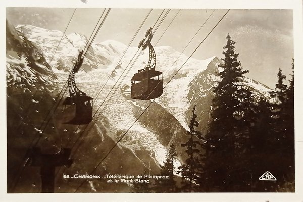 Cartolina - Chamonix - Téléphérique de Planpraz et le Mont … | Immagine principale