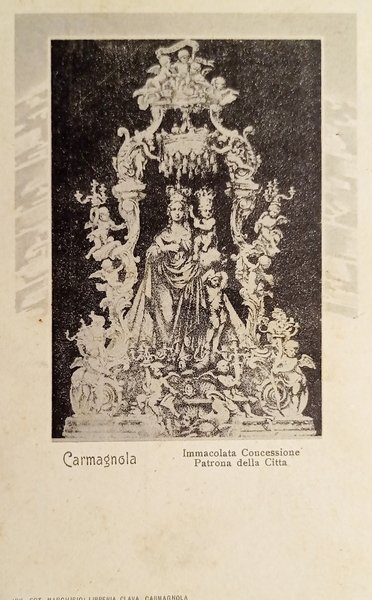 Cartolina - Carmagnola - Immacolata Concezione - Patrona della Città …