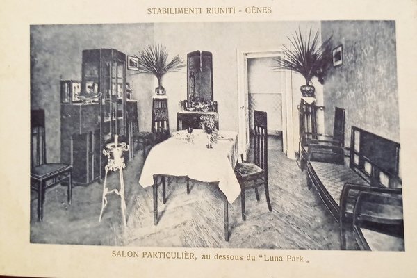 Cartolina - Stabilimenti Riuniti - Genes - Salon Particulièr - … | Immagine principale