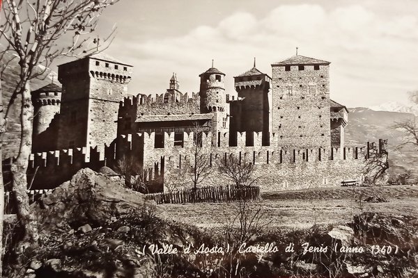 Cartolina - ( Valle d'Aosta ) - Castello di Fenis …