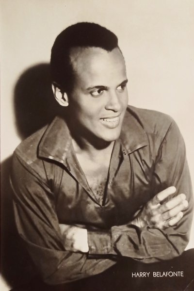 Cartolina - Musicista Harry Belafonte - 1955 ca.