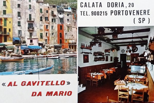 Cartolina - Calata Doria - Portovenere (Spezia) - Al Gavitello …
