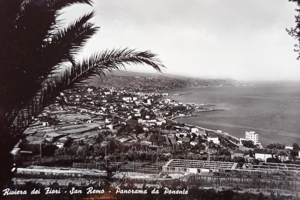 Cartolina - Riviera dei Fiori - Sanremo - Panorama da …