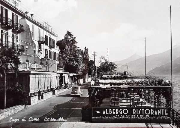Cartolina - Lago di Como - Cadenabbia - 1950 ca.