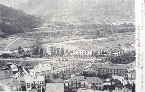 Cartolina - Panorama di Bardonecchia - Hotel Sommeiller di M. …