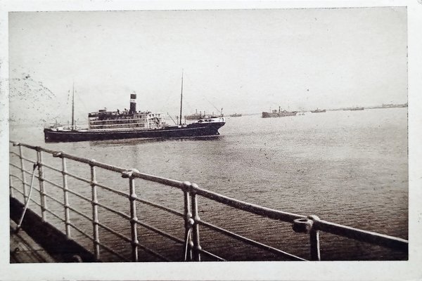 Cartolina - Suez - Trasporto di Truppe verso l'Eritrea - …