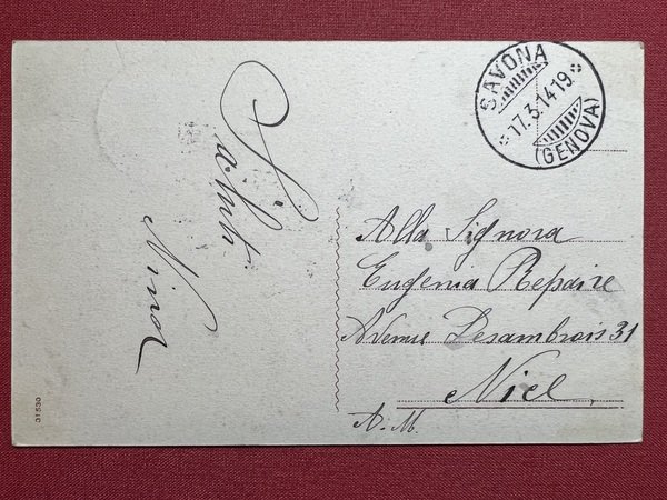 Cartolina - Savona - Panorama - 1914