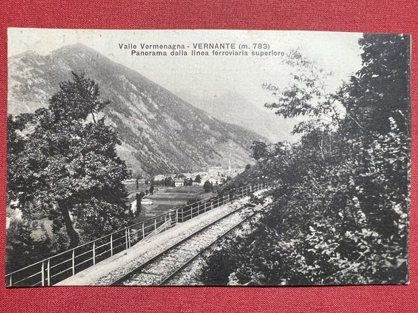 Cartolina - Valle Vermenagna - Vernante - Panorama dalla linea …