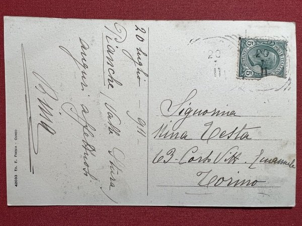 Cartolina - Valle Stura ( Cuneo ) - Le Pianche …