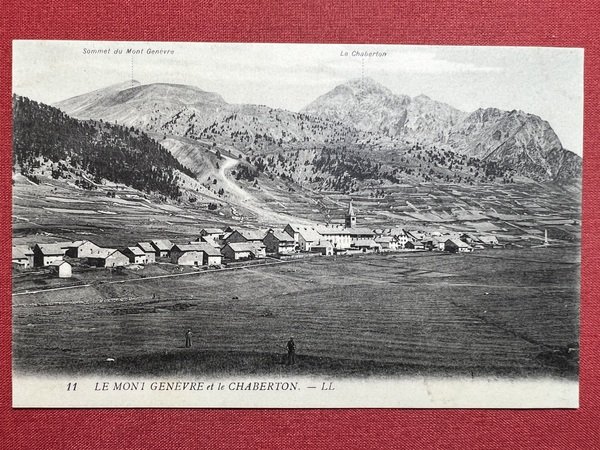Cartolina - Francia - Le Mont Generavre et le Chaberton …
