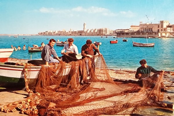 Cartolina - Bari - Pittoresca - 1966