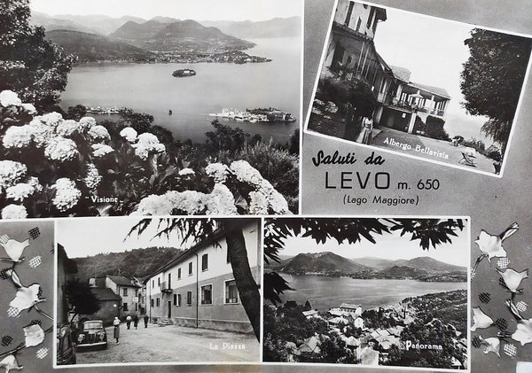 Cartolina - Saluti da Levo ( Lago Maggiore ) - …