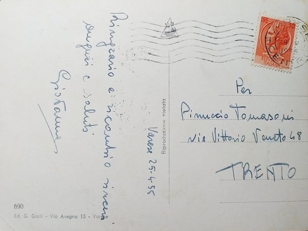 Cartolina - Varese - Portici di Piazza Monte Grappa - …