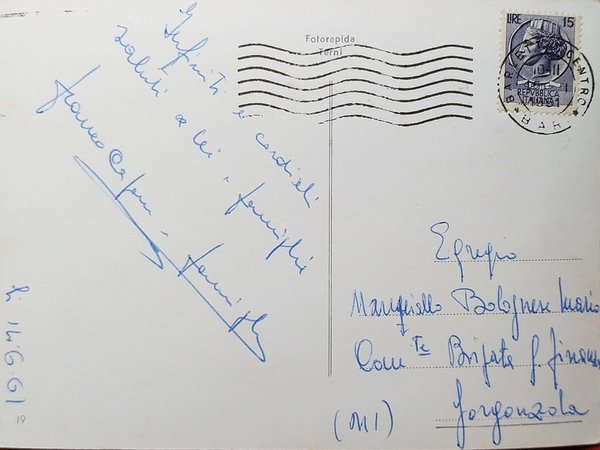 Cartolina - Barletta - Vedute diverse - 1961