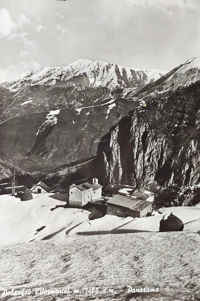 Cartolina - Palanfrè ( Vernante ) - Panorama - 1961