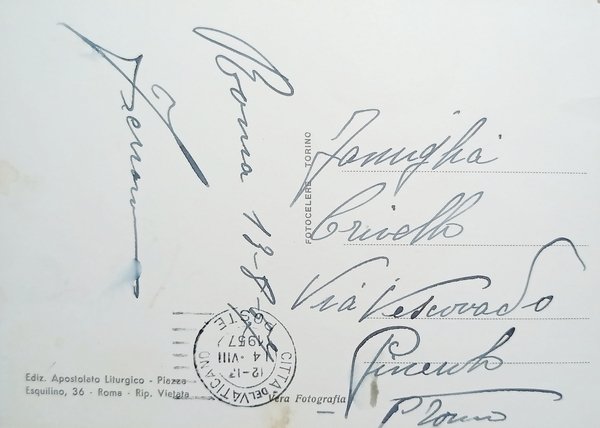 Cartolina Città del Vaticano - Palazzo Governatorato e Stazione Ferroviaria … | Immagine Gallery 2