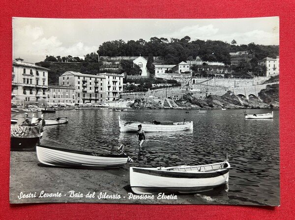 Cartolina - Sestri Levante - Baia del Silenzio - Pensione …