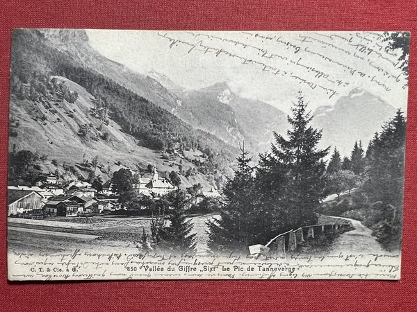 Cartolina - Valle di Gioffre Sixt - Le Pic de …