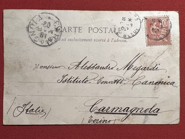 Cartolina - Francia - Paris - Les Invalides - 1902