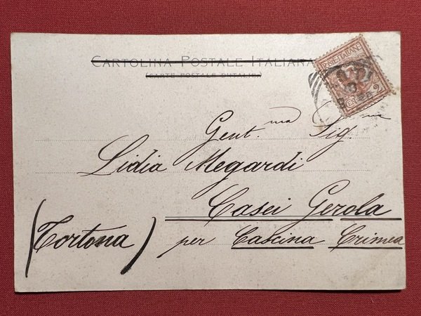 Cartolina - Savona - Uscita del Porto - Faro e …