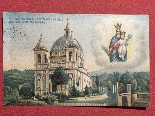 Cartolina - Santuario di Fontanelle (Boves) - Dal Santuario di …