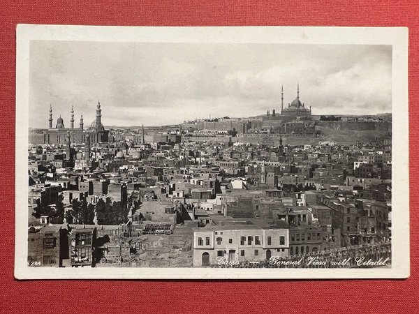 Cartolina - Egitto - Cairo - General View with Citadel …