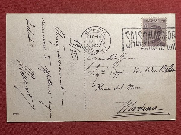 Cartolina - La Spezia - Giardini e Passeggiata a mare …