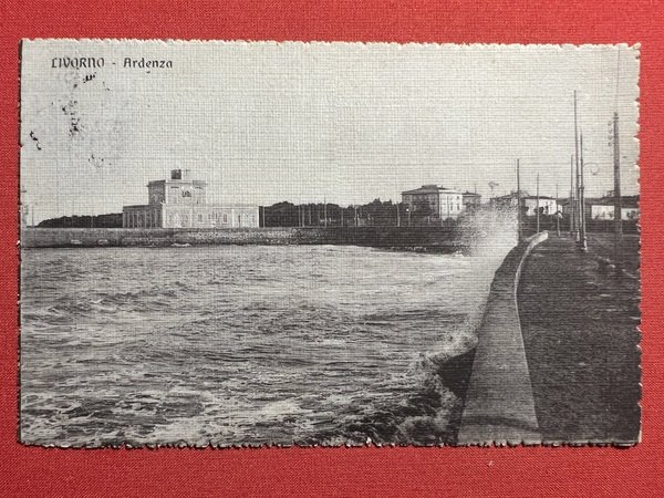 Cartolina - Livorno - Ardenza - 1910