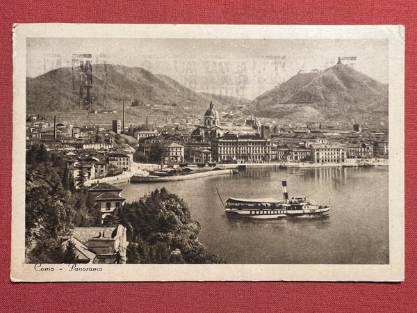 Cartolina - Como - Panorama - 1931