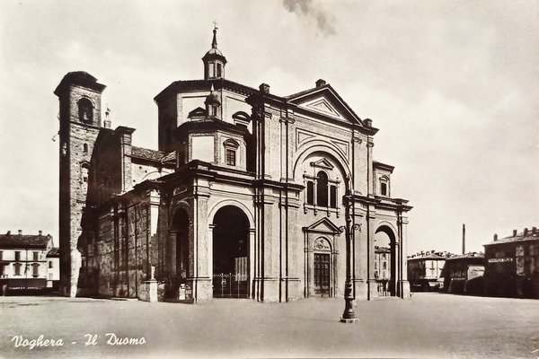 Cartolina - Voghera - Il Duomo - 1956
