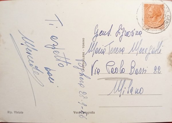 Cartolina - Voghera - Il Duomo - 1956