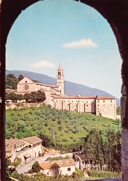 Cartolina - Assisi - Veduta della Chiesa e del Convento …