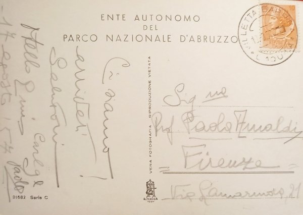 Cartolina - Parco Naz. d'Abruzzo - Civitella - Alfedena e … | Immagine Gallery 2