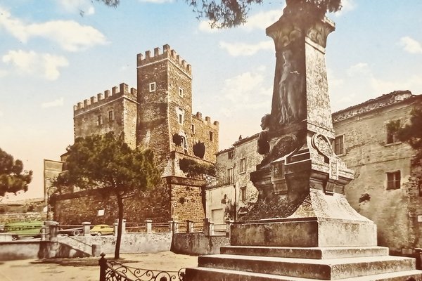 Cartolina - Manciano ( Grosseto ) - Monumento e Castello …