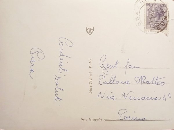 Cartolina - Ricordo di Fossano - Vedute diverse - 1961