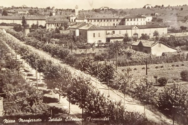 Cartolina - Nizza Monferrato - Istituto salesiano ( Femminile ) …