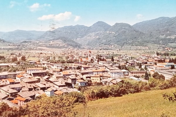 Cartolina - Pergine Valsugana ( Trento ) - Panorama - …